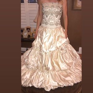 Wedding or quince dress